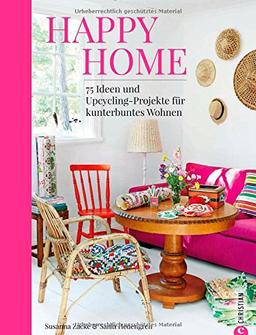 Deko selber machen: 75 Ideen und Upcycling-Projekte für kunterbuntes Wohnen. Mit pfiffigen Wohnideen und Dekoideen im Retrolook peppen Sie ganz einfach Ihr Heim auf - Happy Home!