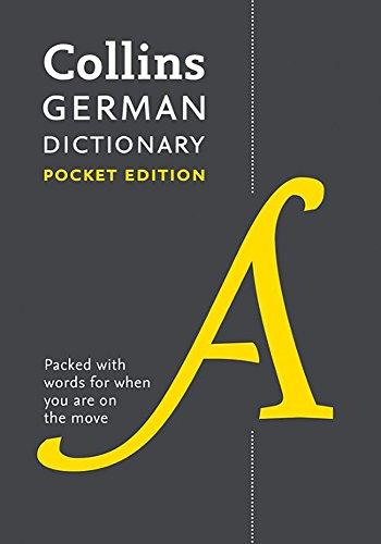 Collins German Dictionary. Pocket Edition: 40,000 Words and Phrases in a Portable Format (Collins Pocket Dictionary)