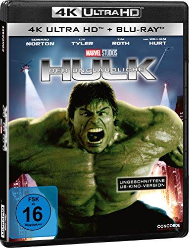 Der unglaubliche Hulk (4K Ultra HD) (+ Blu-ray) (ungeschnittene Kinoversion)