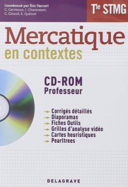 Mercatique en contextes : terminale STMG : CD-ROM professeur