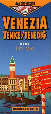 Venedig 1 : 6 500. Stadtplan (City Streets)