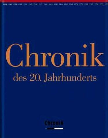 Chronik des 20. Jahrhunderts