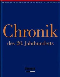 Chronik des 20. Jahrhunderts