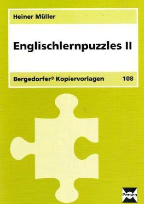 Englischlernpuzzles: II