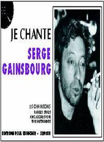 Partition : Je chante Gainsbourg Vol.1