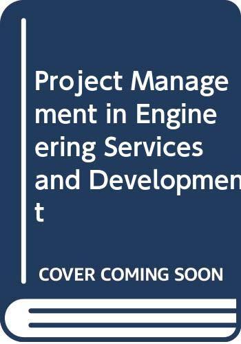 Project Management in Engineering Services and Development