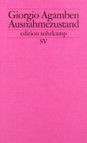 Ausnahmezustand: Homo sacer II.1 (edition suhrkamp)