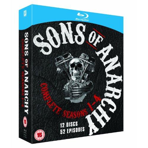 SONS OF ANARCHY - SEASONS 1-4 [Blu-ray] [UK Import]