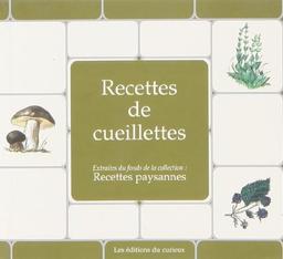 Recettes de cueillettes