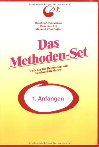 Das Methoden-Set: Anfangen / Themen bearbeiten / Gruppen erleben / Reflektieren / Konflikte. 5 Bücher für Referenten und Seminarleiterinnen