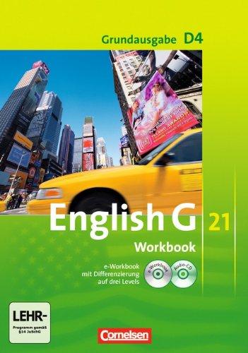 English G 21 - Grundausgabe D: Band 4: 8. Schuljahr - Workbook mit CD-ROM (e-Workbook) und CD