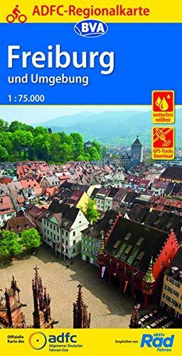 ADFC-Regionalkarte Freiburg und Umgebung 1:75.000, reiß- und wetterfest, GPS-Tracks Download (ADFC-Regionalkarte 1:75000)