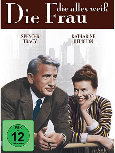 Eine Frau die alles weiß (Desk Set) Meisterhaft inszenierte romantische Komödie über die Digitalisierung mit Starbesetzung wie Spencer Tracy und Katharine Hepburn - Geheimtipp zu Weihnachten