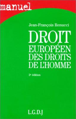 Droit européen des droits de l'homme