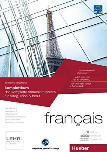 interaktive sprachreise komplettkurs français: das komplette sprachlernsystem für alltag, reise & beruf / Paket: 1 DVD-ROM + 5 Audio-CDs + 3 Textbücher (Interaktive Sprachreise digital publishing)