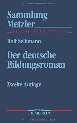 Der deutsche Bildungsroman (Sammlung Metzler)