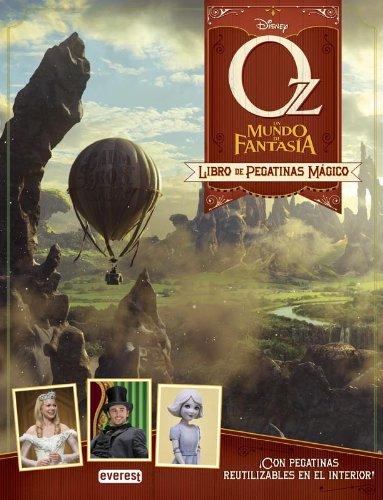 Oz un mundo de fantasía. Libro de pegatinas mágico: con pegatinas reutilizables en el interior