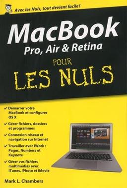 MacBook Pro, Air et Retina pour les nuls