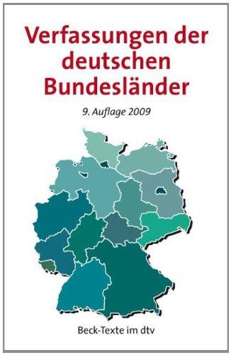 Verfassungen der deutschen Bundesländer: mit dem Grundgesetz: Mit den Verfassungsgerichtsgesetzen