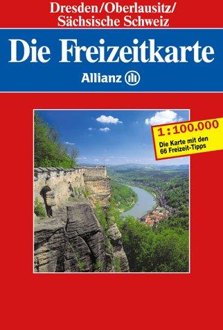 Die Freizeitkarte Allianz, Bl.64, Dresden, Oberlausitz, Sächsische Schweiz