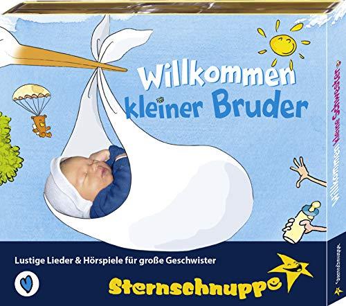 Willkommen kleiner Bruder - Das ideale Geschenk für werdende und frisch gebackene große Geschwister