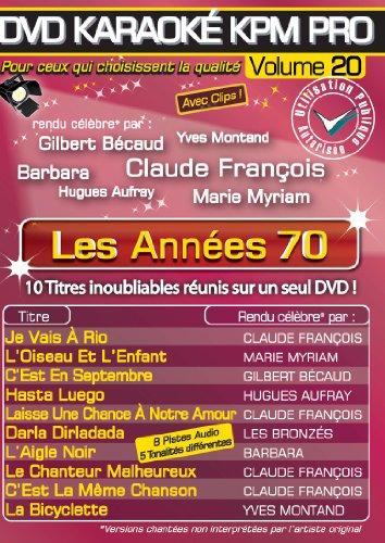 Karaoke Pro Vol.20 « les Années 70 » [DVD-AUDIO]