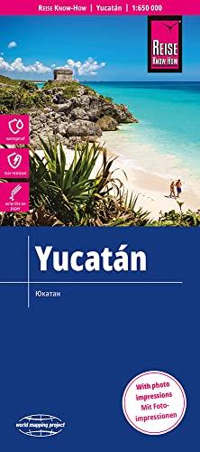 Reise Know-How Yukatán / Yucatán (1:650.000): reiß- und wasserfest (world mapping project)