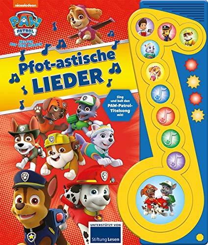 Pfot-astische Lieder - Nickelodeon - PAW Patrol - Liederbuch mit Sound: Pappbilderbuch mit 10 Liedern