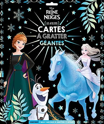 La reine des neiges : cartes à gratter géantes