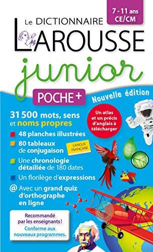 Le dictionnaire Larousse junior poche +, 7-11 ans, CE-CM