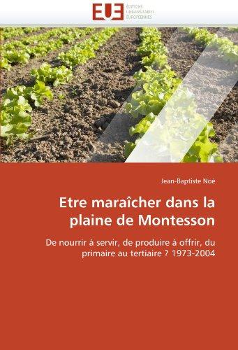 Etre maraîcher dans la plaine de Montesson: De nourrir à servir, de produire à offrir, du primaire au tertiaire ? 1973-2004