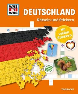 Rätseln und Stickern: Deutschland (WAS IST WAS - Rätselhefte)