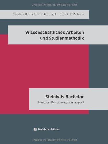 Wissenschaftliches Arbeiten und Studienmethodik: Transfer-Dokumentation-Report