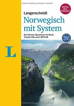 Langenscheidt Norwegisch mit System - Sprachkurs mit Buch, 3 Audio-CDs, 1 MP3-CD und MP3-Download: Der Intensiv-Sprachkurs mit Buch, 3 Audio-CDs  und 1 MP3-CD (Langenscheidt Sprachkurse mit System)