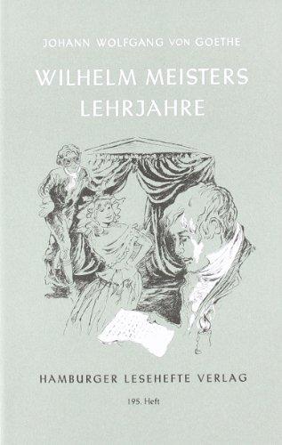 Wilhelm Meisters Lehrjahre