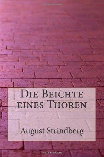 Die Beichte eines Thoren