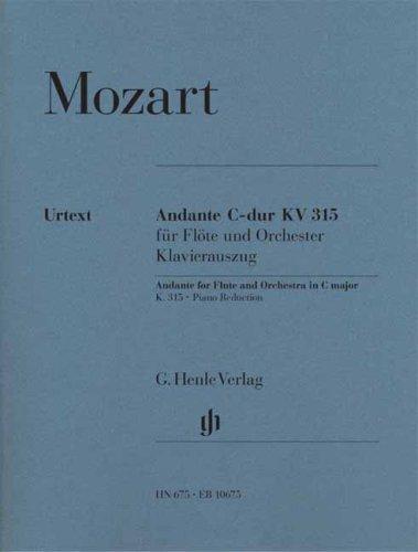 Andante C-Dur KV 315 Fl Orch. Flöte, Klavier