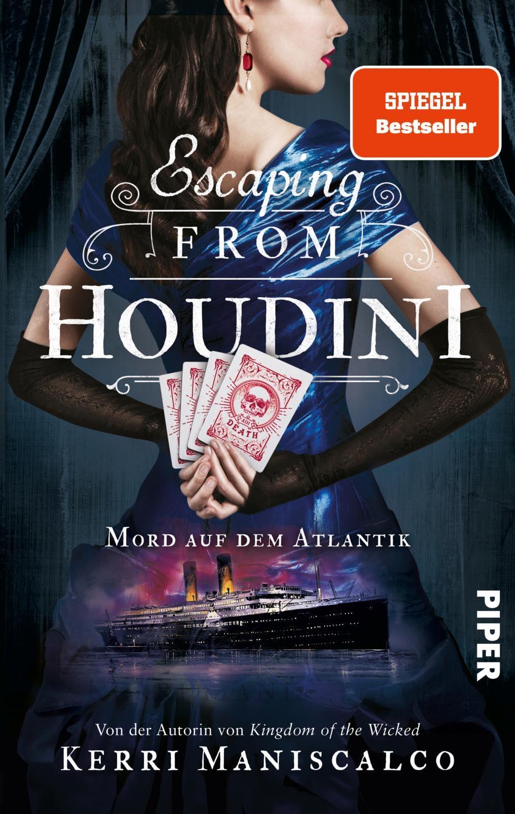 Escaping from Houdini (Die grausamen Fälle der Audrey Rose 3): Mord auf dem Atlantik | Historischer Thriller um den größten Entfesselungskünstler aller Zeiten