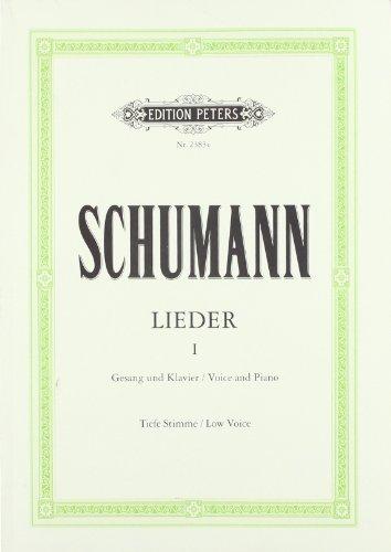 Lieder in 3 Bänden, Urtext, Band 1: Tiefe Singstimme / (für Gesang und Klavier)