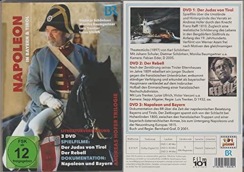 Napoleon in Bayern & Tirol/Andreas Hofer Trilogie,3 DVD [VHS]