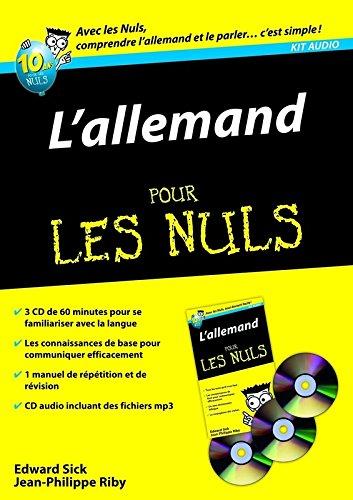 L'allemand pour les nuls : kit audio