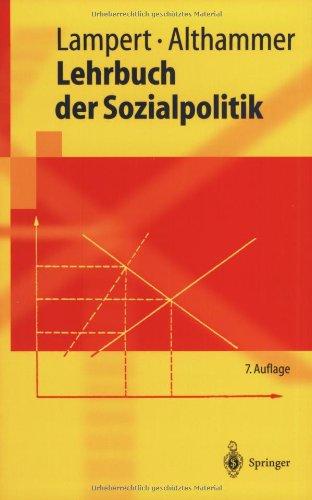 Lehrbuch der Sozialpolitik (Springer-Lehrbuch)