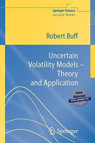 Uncertain Volatility Models - Theory and Application (Springer Finance)