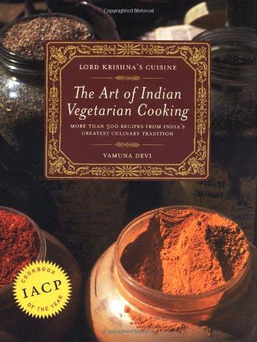 Lord Krishna's Cuisine: The Art of Indian Vegetarian Cooking