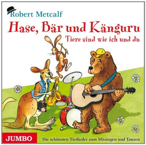 Hase,Bär und Känguru-Tiere Sind Wie Ich und du