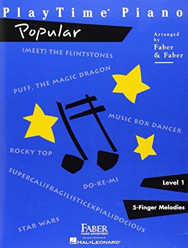 Faber Nancy Randall Playtime Piano Popular Level 1 Piano BK