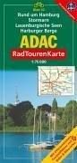 ADAC Radtourenkarte Rund um Hamburg, Stormarn, Lauenburgische Seen, Harburger Berge: 1:75000