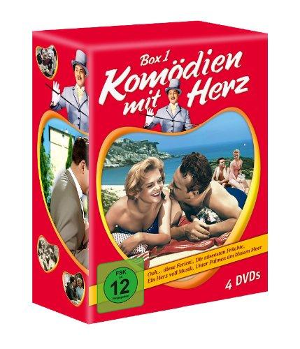 Komödien mit Herz - Box 1 (Ooh...diese Ferien - Die süssesten Früchte - Ein Herz voll Musik - Unter Palmen am blauen Meer) [4 DVDs]