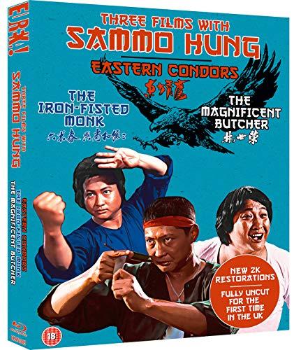 Three Films With Sammo Hung (The Iron-Fisted Monk / Magnificent Butcher / Easten Condors) (Eureka Classics) [Blu-Ray] (Keine deutsche Version)