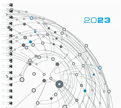 Wochenbuch Assessor 2023 - Bürokalender 15,8x14,7 cm - 1 Woche auf 2 Seiten - mit Ringbindung - Buchkalender - Notizbuch - 790-0098